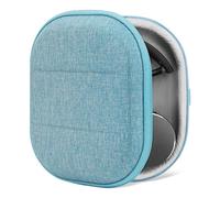 Funda para Auriculares Geekria Shield Compatible con Skullcandy Riff 2, AKG Y500, Y50BT, Sony MDR-ZX110, Bolsa de Viaje rígida con Almacenamiento de Cables (Azul)