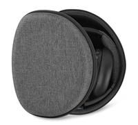 Funda para Auriculares Geekria Shield Compatible con Skullcandy Riff 2, Riff, Crusher ANC/EVO, Hesh EVO/ANC - Estuche rígido de Viaje con Almacenamiento de Cable (Gris Oscuro)