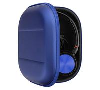 Funda para Auriculares Geekria Shield Compatible con Sony MDR-ZX330BT/ZX310AP/ZX300/ZX110 y más, Bolsa de Viaje rígida de Repuesto con Almacenamiento de Cables (Azul)