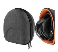 Funda para Auriculares Geekria Shield Compatible con V-Moda Crossfade 3, Crossfade 2, Crossfade XS: Bolsa de Viaje rígida de Repuesto con Almacenamiento de Cables (Gris Oscuro)