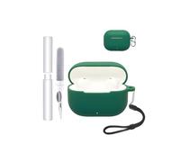 Funda para auriculares HUAWEI FreeBuds SE 4 ANC, toergy a prueba de golpes, impermeable, funda de silicona suave y delgada con cordón, llavero y kit de limpieza, color verde