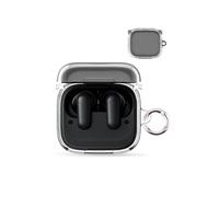 Funda para Auriculares inalámbricos Anker Soundcore P30i, carcasa rígida para PC, funda protectora, estuche respetuoso con la piel, con hebilla redonda, protección completa, transparente