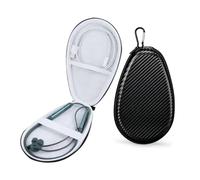 Funda para auriculares inalámbricos Beats Flex, para auriculares Bluetooth Tonemac N18, N8, auriculares con micrófono, bolsa de transporte (negro)