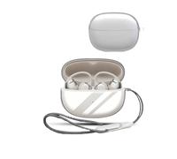 Funda para auriculares inalámbricos SHOKZ OpenDots One, cubierta protectora de TPU daunke con cuerda, protección completa, transparente