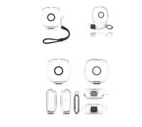Funda para auriculares inalámbricos SHOKZ OpenFit 2, funda protectora de TPU yystao compatible con SHOKZ OpenFit 2, a prueba de polvo y golpes, transparente