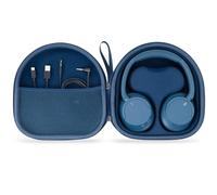 Funda para auriculares inalámbricos Sony WH-CH720N WH-1000XM4 WH-CH700N y JBL 720BT 710BT 760 NC 770 NC con cancelación de ruido, funda de viaje con soporte interior extraíble (azul oscuro)