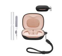 Funda para auriculares JBL Sense Lite, duradera y respetuosa con el medio ambiente, con orificios precisos y compatibilidad de carga, resistente a los golpes, tacto cómodo, color negro