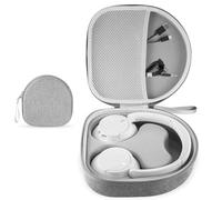 Funda para auriculares JBL TUNE 720BT 520BT 510BT, para Sony WH-1000xm4 WH-CH520 WH-CH720N, caja de almacenamiento rígida de EVA, funda de transporte portátil (gris)