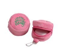 Funda para auriculares Kawaii Fuzzy para mujer, diseño de hadas, monedero con cremallera, monedero, monedero, Alt Mini funda para auriculares, Rosado, Talla única