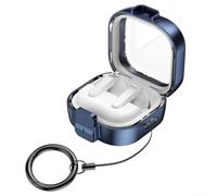 Funda para auriculares para Galaxy para auriculares 4 Travel Ready (azul | Plástico ABS de alta calidad, para carcasa resistente a los impactos, arañazos para prueba, varios colores, larga duración
