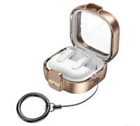 Funda para auriculares para Galaxy para Buds 4 Travel Ready (oro rosa) | Plástico ABS de alta calidad, para carcasa resistente a los impactos, arañazos para prueba, varios colores, larga duración