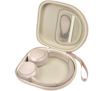 Funda para auriculares Sony WH-CH520 inalámbricos Bluetooth con micrófono, bolsa de auriculares con cancelación de ruido para cable USB para trabajo, color negro (solo caja) (beige)