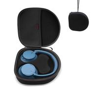 Funda para auriculares Sony WH-CH710 WH-CH720N WH-1000XM4, JBL Tune 720BT 710BT con cancelación de ruido, inalámbrico, bolsa de viaje con compartimento interior extraíble, color negro
