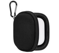 Funda para Auriculares Tipo Estuche Geekria Compatible con Sony WF-1000XM6, Apple AirPods Pro 3, Technics EAH-AZ100, Beats Studio Buds; Estuche rígido de Repuesto con mosquetón (Negro)