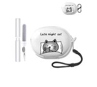 Funda para auriculares UGreen HiTune S3, duradera y respetuosa con el medio ambiente, funda para auriculares Bluetooth con orificios precisos y compatibilidad de carga, resistente a los golpes, tacto