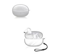Funda para auriculares UGREEN HiTune S8, funda de TPU yystao compatible con UGREEN HiTune S8, a prueba de polvo, a prueba de golpes y duradera, transparente