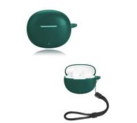 Funda para auriculares VIVO TWS Air3 Pro, funda de silicona suave yystao compatible con VIVO TWS Air3 Pro, con cordón, a prueba de polvo, a prueba de golpes y duradera, verde