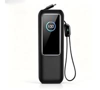 Funda para banco de energía Anker Zolo, funda de silicona Ive para Anker Zolo 25000 mAh 165 W Power Bank (negro)