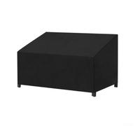 Funda para bancos de jardín, mesas y sillas reclinables de tela Oxford resistente a la intemperie con cordón reforzado en la parte inferior (2)