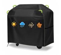 Funda para Barbacoa para Weber Genesis II LX E-340 GBS 2017-2021, Cubierta Protectora para BBQ y Barbacoa de Gas, para Jardín Terraza Patio y Almacenamiento