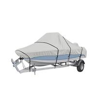 Funda Para Barco Funda for barco, protección for yates al aire libre, impermeable, resistente, plateada, reflectante, tela Oxford 300D, antigolpes, duradera, a prueba de desgarros Toldo Barco(20-22FT)
