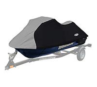 Funda Para Barco, Fundas Para Barcos Impermeable Cubierta de esquí jets poliéster Oxford con recubrimiento PU 210D, PWC Tamaño: L 115-135 "Tapa barco, Traje 292-343cm Longitud, 2-3 asientos