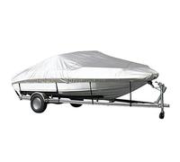 Funda para Barco para Malibu Boats 22 LSV 2022 2023 2024 2025 2026, Agua Todo Clima Protección Al Aire Libre Cubierta Yate Lancha Rápida Pesca Barco Lona,C-Silver