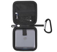 Funda para base de carga Anker de 150 W de carga máxima para 4 dispositivos (modelo A1903, bolsa de almacenamiento protectora de viaje rígida, solo caja (negro)