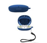 Funda para Baseus Eli Series Sport 1 Auriculares, yystao Funda de Silicona Suave Compatible con Baseus Eli Series Sport 1, con Cordón, A Prueba de Polvo, Resistente a Golpes y Duradero, Azul