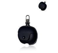 Funda para Baseus MC1 Pro Wireless Earbuds, yystao PU Cuero Funda Compatible con Baseus MC1 Pro, con mosquetón, a prueba de polvo, a prueba de golpes y duradera