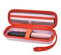 Funda para batería Bosch Gluey, pegamento caliente, bolígrafos de pegamento caliente, almacenamiento organizador para batería AA, cargador USB y cable, mini palillos de pegamento, color rosa