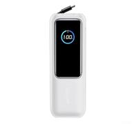 Funda para batería externa Anker de 25.000 mAh de 165 W, hecha de silicona con características de protección contra arañazos y caídas (transparente)