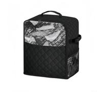 Funda para batidora de pie con base deslizante para electrodomésticos para Kenwood Chef, bolsa de almacenamiento resistente al agua con bolsillos, color negro, 36 x 23 x 38 cm (37 x 24 x 43 cm)