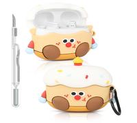 Funda para Beats Studio Buds/Buds Plus Auriculares | Silicona Protectora Cubierta | con Kit de Limpieza y Mosquitón | Diseño de Piel de Varios Estilos | Estuche para Chicos Niña Adolescente