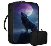 Funda para Biblia, Lobo Luna Llena