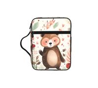 Funda para Biblia para mujer (oso plantas rosas)
