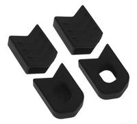 Funda para Biela de Bici Ligera para fácil Instalación Funda | Plástico , protección contra impactos, ajuste , 5 unidades, colores variados(Black)