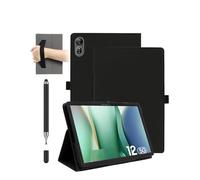 Funda para Blackview MEGA 12 12.2 pulgadas Tableta de dibujo daunke Resistente a los golpes con ranura para lápiz, impermeable, antiarañazos, soporte multiángulo, con correa de mano, delgado duradero