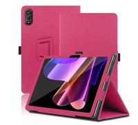 Funda para Blackview Mega 2 12 Pulgadas, Blackview Mega 2 WiFi Tablet Funda, Funda Protectora Plegable con Soporte para Lápiz y Correa para la Muñeca, Protección Total. (Rojo)