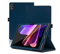 Funda para Blackview Mega 2 12 Pulgadas, Blackview Mega 2 WiFi Tablet Funda, Funda Protectora Plegable con Soporte para Lápiz y Correa para la Muñeca, Protección Total. (Azul)