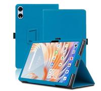 Funda para Blackview Mega 3 12.1 Pulgadas, Blackview Mega 3 Tablet Funda, Funda Protectora Plegable con Soporte para Lápiz y Correa para la Muñeca, Protección Total. (Azul Claro)