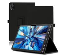 Funda para Blackview Mega 8 13 Pulgadas, Blackview Mega 8 Tablet Funda, Funda Protectora Plegable con Soporte para Lápiz y Correa para la Muñeca, Protección Total. (Negro)