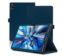 Funda para Blackview Mega 8 13 Pulgadas, Blackview Mega 8 Tablet Funda, Funda Protectora Plegable con Soporte para Lápiz y Correa para la Muñeca, Protección Total. (Azul)