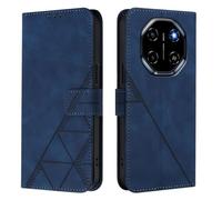 Funda para Blackview Shark 6, Tipo Libro PU Leather Flip Cover Carcasa con magnético Soporte Ranura Tarjeta Wallet Case para Blackview Shark 6, Azul