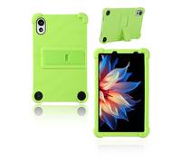 Funda para Blackview Zeno 1/TechLife Pad Lite Tablet de 8 pulgadas 2025 Última yystao Niños Funda de Silicona Suave Soporte Ajustable (Verde)
