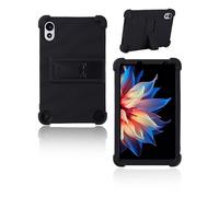 Funda para Blackview Zeno 1/TechLife Pad Lite Tablet de 8 pulgadas 2025 Última yystao Niños Funda de Silicona Suave Soporte Ajustable (Negro)