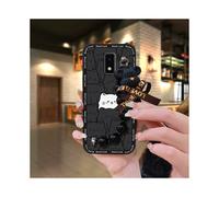 Funda para BLU View4Phone - Pulsera de oso de perlas negras de dibujos animados, resistente a la suciedad, agradable para la piel, antigolpes,