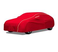 Funda para BMW 420 Cabrio | Tela Oxford Personalizada, protección UV, Impermeable, Transpirable, Antipolvo, para Exteriores, con Puerta con Cremallera y Correas Cortavientos(Red)