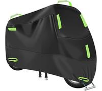 Funda para BMW R1300GS R 1300 R1300 GS 1300GS,Tejido Oxford Impermeable Antipolvo con Protección UV y Foro Candado,Green/C