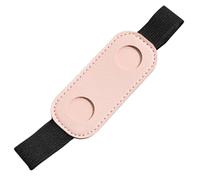 Funda para bolígrafos, con banda elástica, de piel sintética, para carpetas, cuadernos, diario, funda de piel sintética, banda elástica para diarios, rosa1